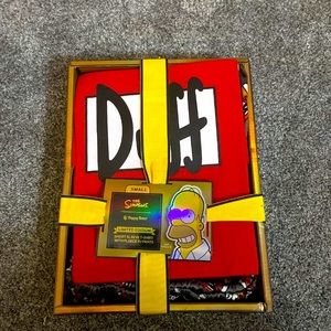 The Simpson’s pajama set. Small size, good for boys and girls.